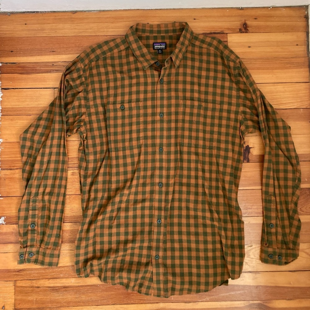 Patagonia Pima Cotton Button Down Shirt XL